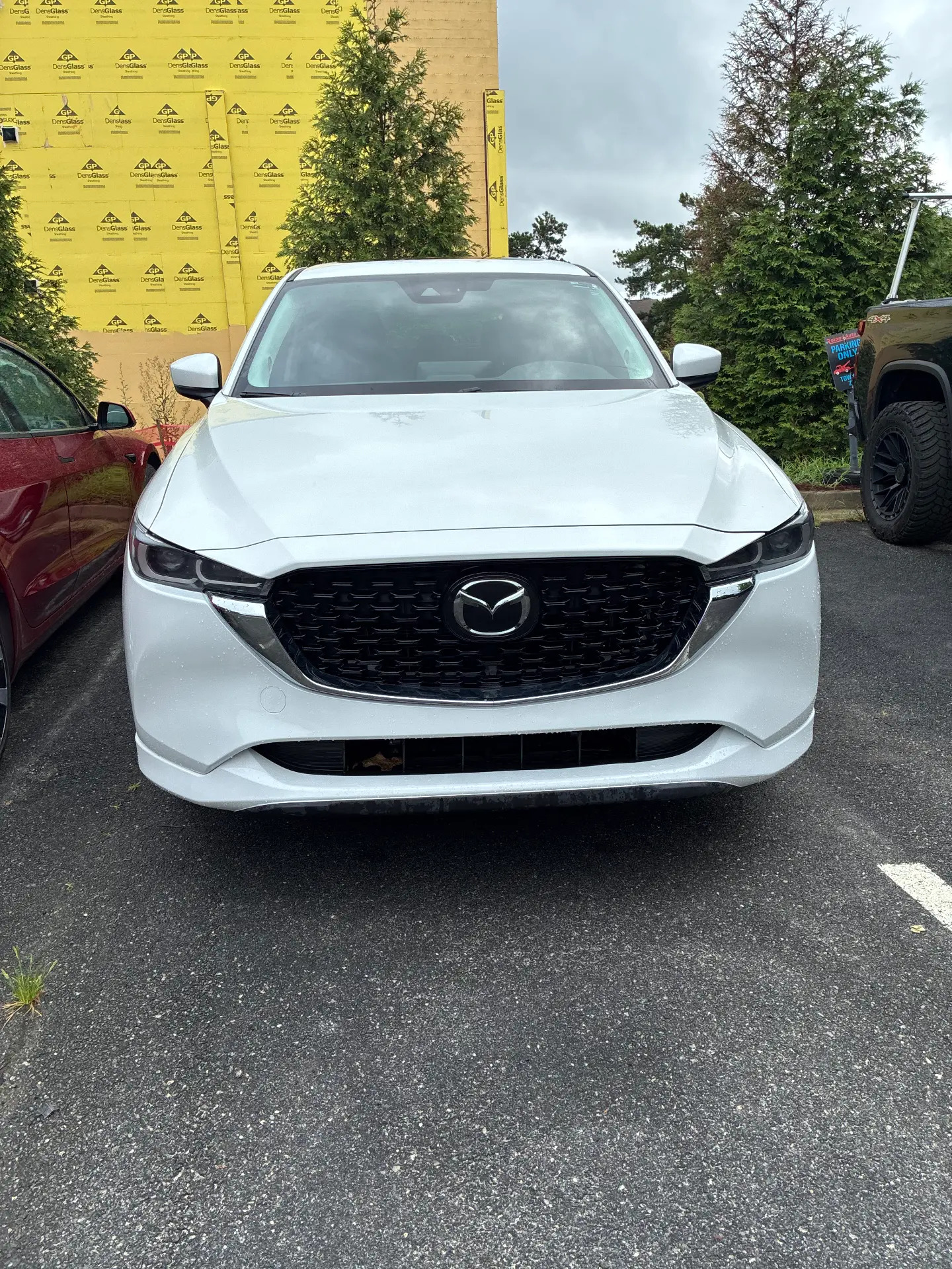 Mazda CX-5 Front End Collision Repair after repair at Roland Auto Collision Repair in Duluth, GA